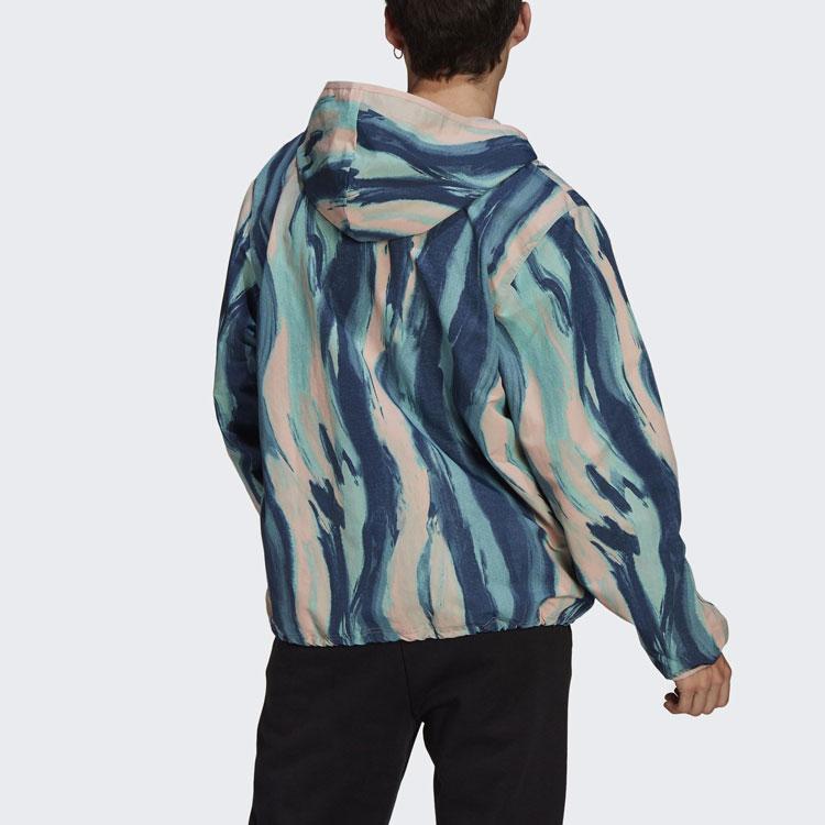 Adidas Originals Clover Casual Hooded Sports Jacket Men Outerwear Multicolor GN3320