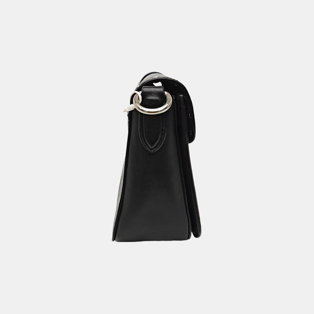 [Gebraucht] Georgie 26 Klassische Monogramm-Nieten-Kutsche Logo Beschichtetes Canvas Achseltasche Wein Gott Tasche Umhängetasche Medium - Sehr Gut #PBX18D
