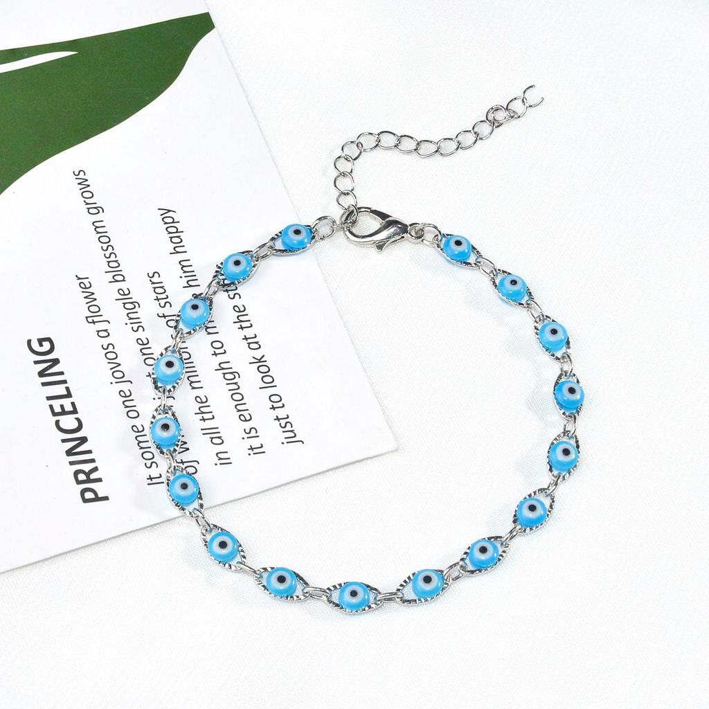 Damen Leicht Luxuriöses Böses Auge Armband - Hand Schmuck im Europäischen und Amerikanischen Stil