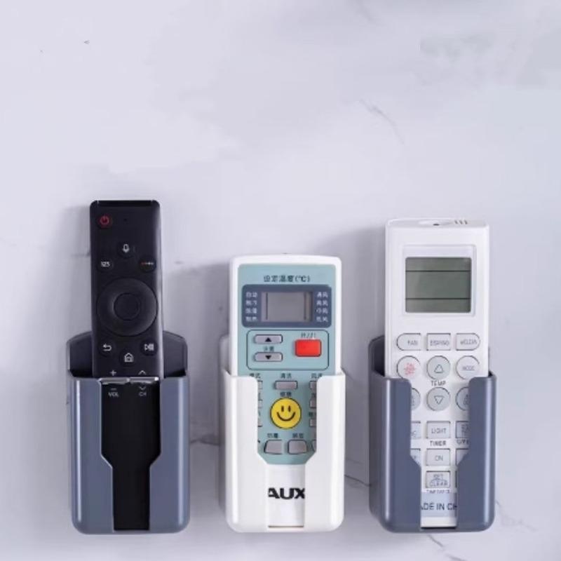 Non-drilling Air Conditioner Living Room Remote Control Storage Box Wall-mounted Remote Control Storage Rack