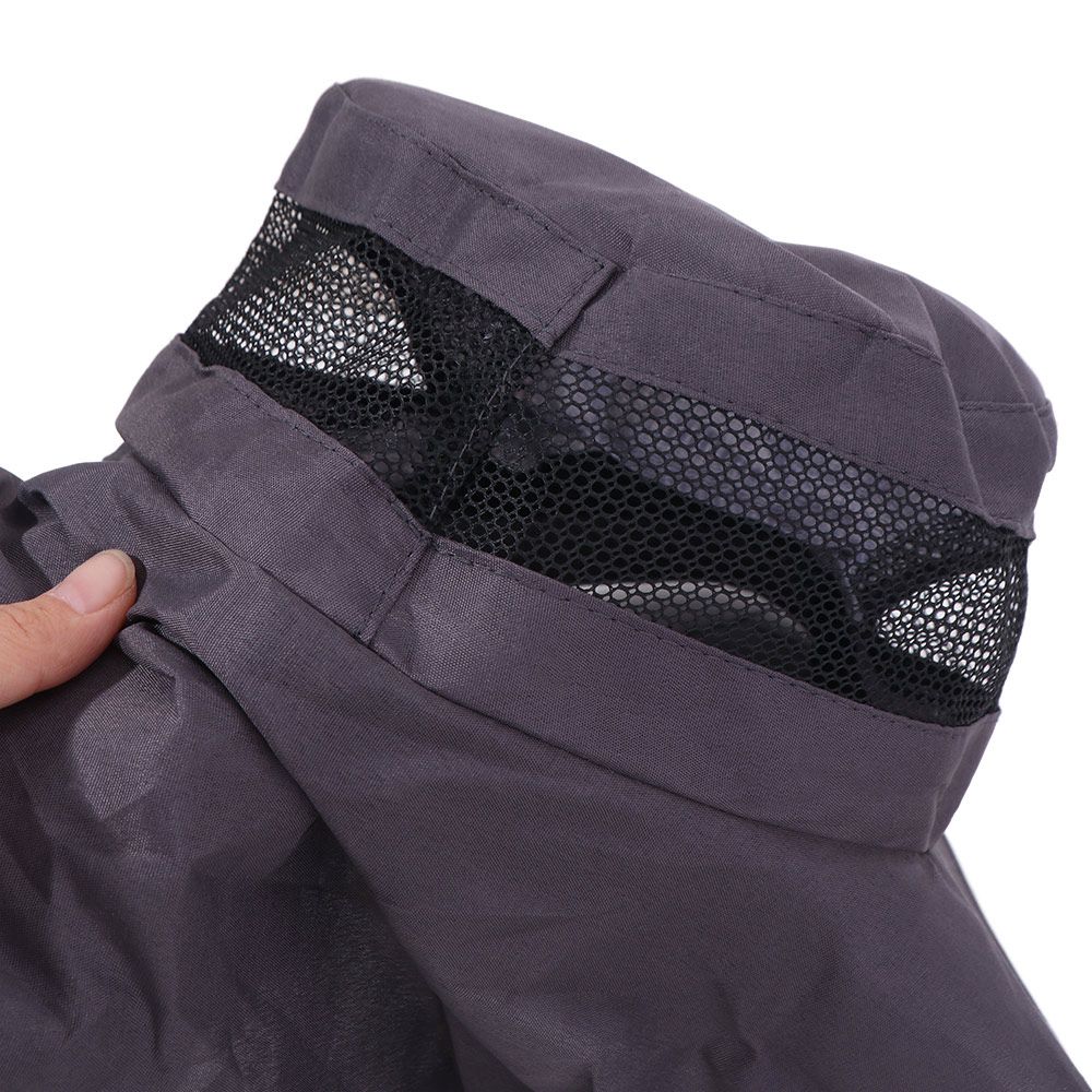 Foldable Bee Mosquito Hat Wide Brim Sun Protection Hat Lightweight Net Cover Fisherman Hat Outdoor