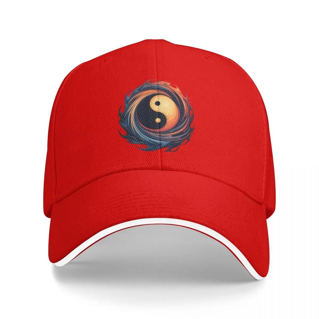Yinyang Baseball Cap Golf Hat Genuine Designer Cap Fashionable GirlS Hats Mens