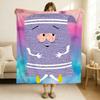 Cartoon Funny T Towelie Blanket Soft and Skin Friendly For Couch Bed Napping Bedspread All Seasons Comforter