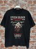 Citizen Soldier Das HeartSupport Tour Schwarzes T-Shirt Größe S-5XL AM1064 Unisex T-Shirt