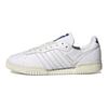 adidas Burnden SPZL White Polar Blue Unisex Sneakers Footwear-White Cloud-White H03911