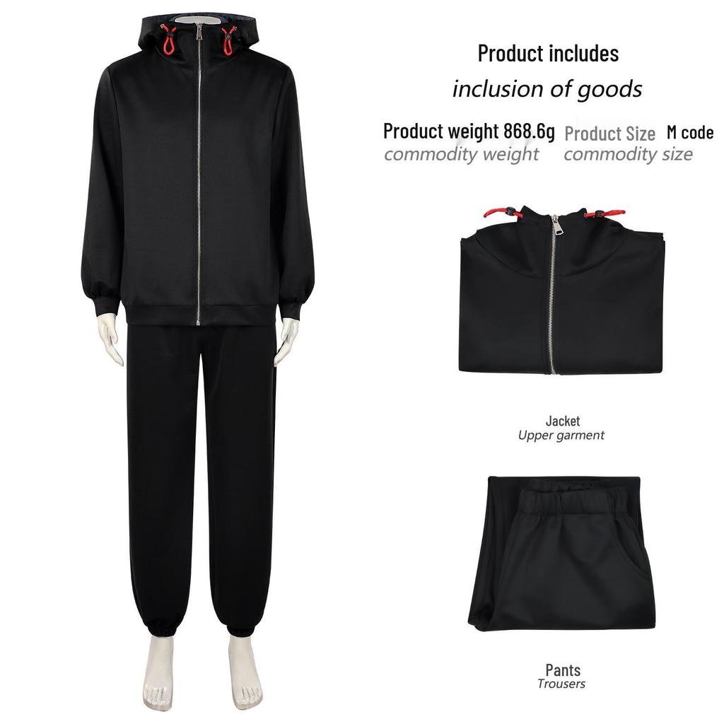 Set Felpa Cosplay Yuji Itadori & Naoya Zenin - Jujutsu Kaisen Arco Pittura della Morte