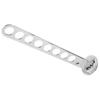 Folding Household Bathroom Wall Mounted Zinc Alloy Clothes Storage Hanging Hooks Rack8 Holes