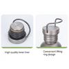 Titaniums Sport Bottle with Lid Flask Wide Mouth Water Bottle Drinking Bottle for Camping Cycling Hiking Beverage Bottle