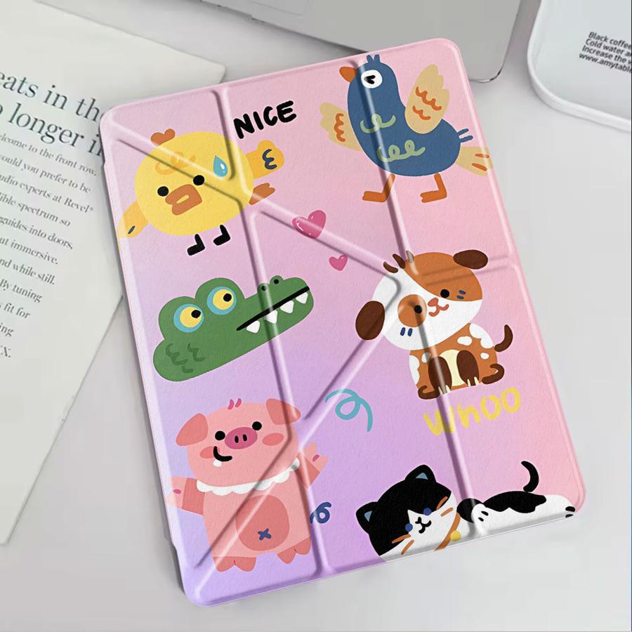 Yellow And White Puppy Tablet Case For iPad Mini 6 7 Air 4 5 M3 M2 1 2 M4 11inch Pro 2025 Pro 11th 10th 9th 8th 7th 12.9inch
