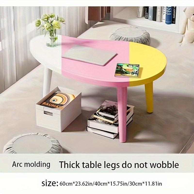 Storage and Display 2 Tier Sofa Table, Small Modern Furniture Living Room&Home, Café Tables