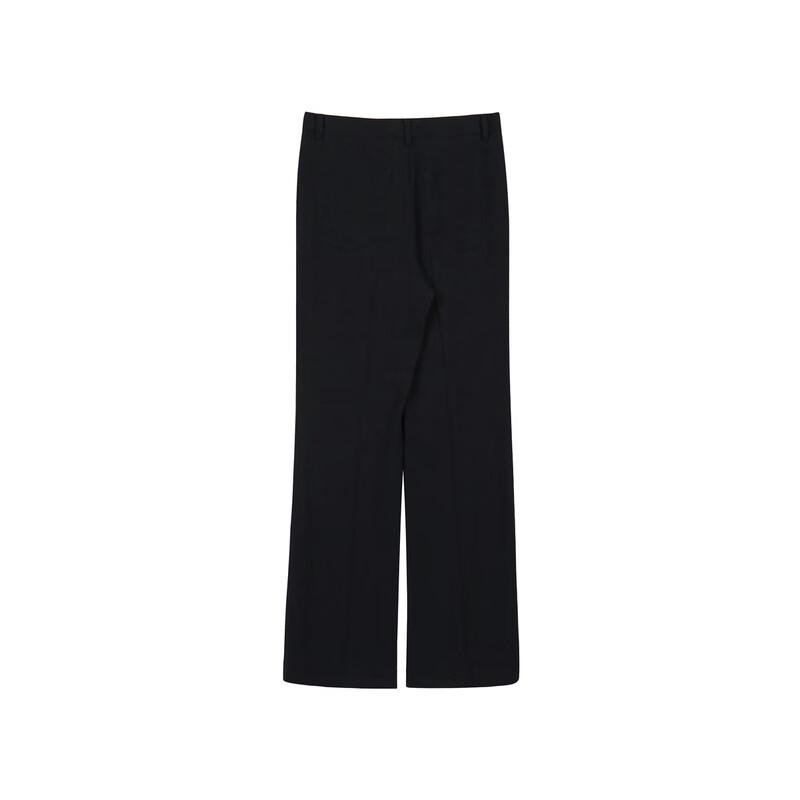 Less 2024 Autumn Merino Wool Flare Trousers
