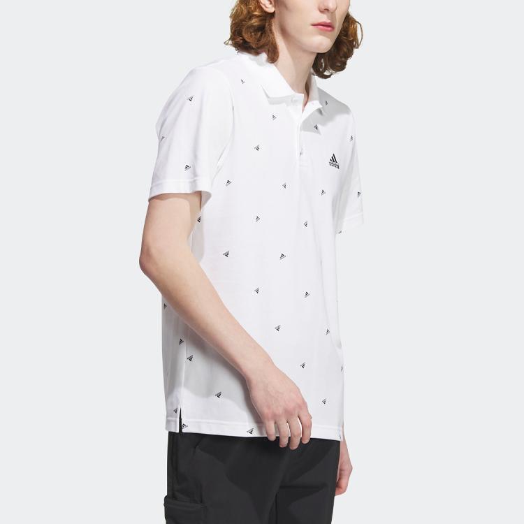New Adidas Future Icons Polo Shirts Men White IA8154