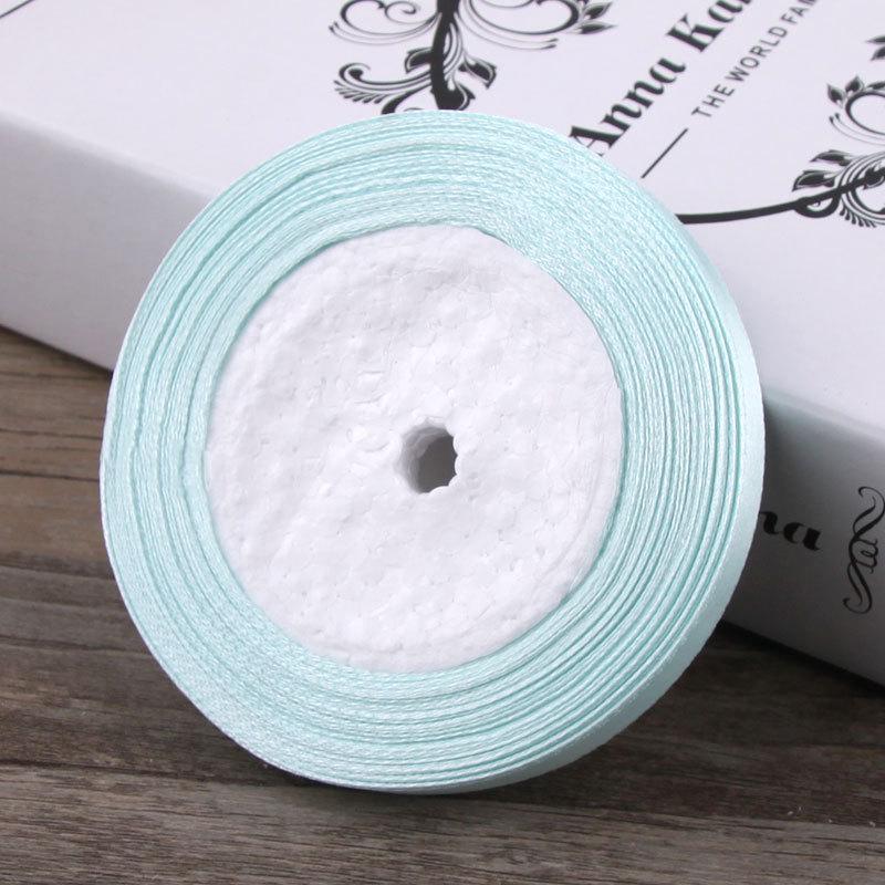 Panglică împletită din satin auriu de 1 cm, bandă de pânză de mătase de 10 mm pentru ambalaje de Crăciun și împachetarea cadourilor