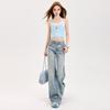 Women's Low Waist Flared Jeans - Spring/Summer 2025 Retro Slim Fit