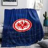 1pc Eintracht Frankfurt Print Flannel Blanket, High quality Comfortable for All Seasons, Home Decor, Warmth and Comfort, Perfect for Christmas Gifts37