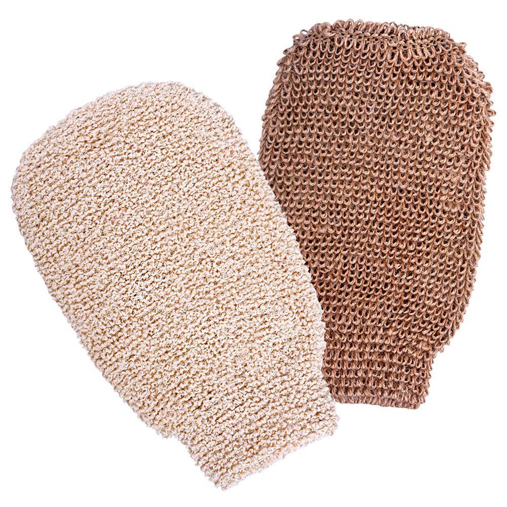 Bathing Accessories Body Scrub Gloves Fingers Bath Towel Shower Body Brush Exfoliating Glove
