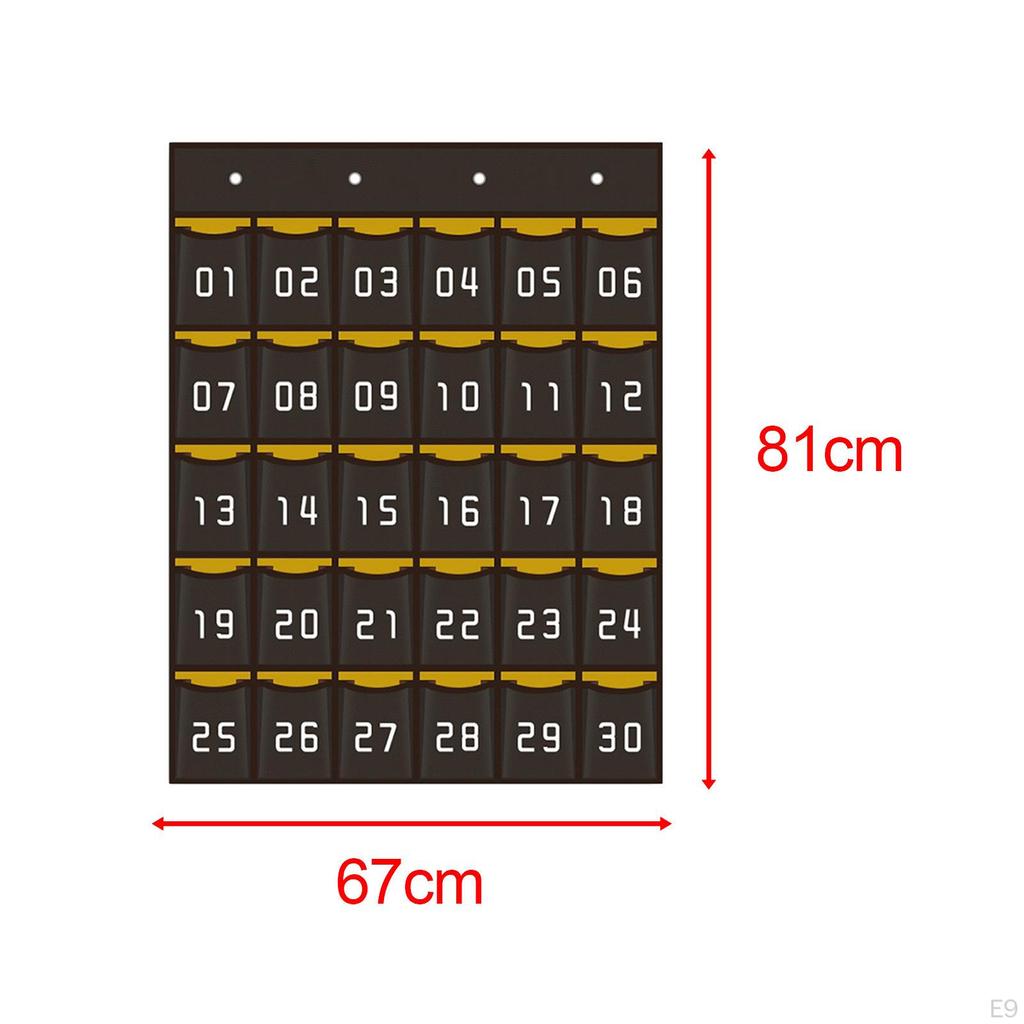 Wiszący organizer do przechowywania w klasie na urządzenia elektroniczne - Rozwiązanie oszczędzające miejsce