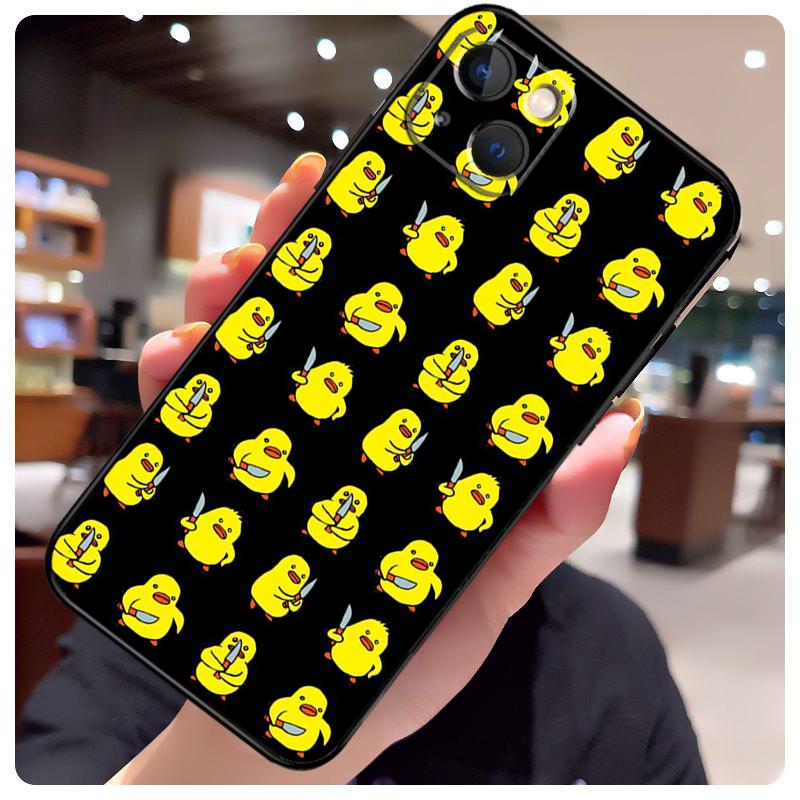 Duck With Knife Duck Cute Case For iPhone 13 Pro Max 16 15 11 12 14 17 Pro Max mini 15 16 Plus 16e 17 Air Phone Cover