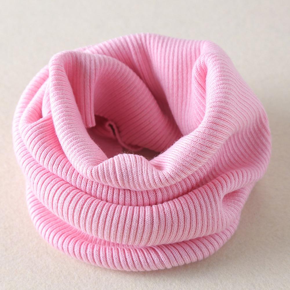 Warm Knitted Ring Scarf Coldproof Thicken Knit Scarf Outdoor Wrap Neck Scarves