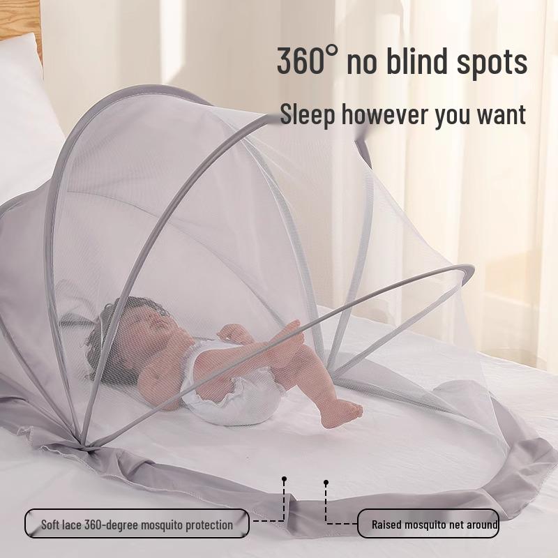 Universal Foldable Blackout Baby Crib Mosquito Net for Newborns & Toddlers