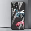 Cool Car Case for Xiaomi Mi 14 13 10 Pro 12T 11T 10T 12 11 Lite Note 10 12X Glass Phone Cover