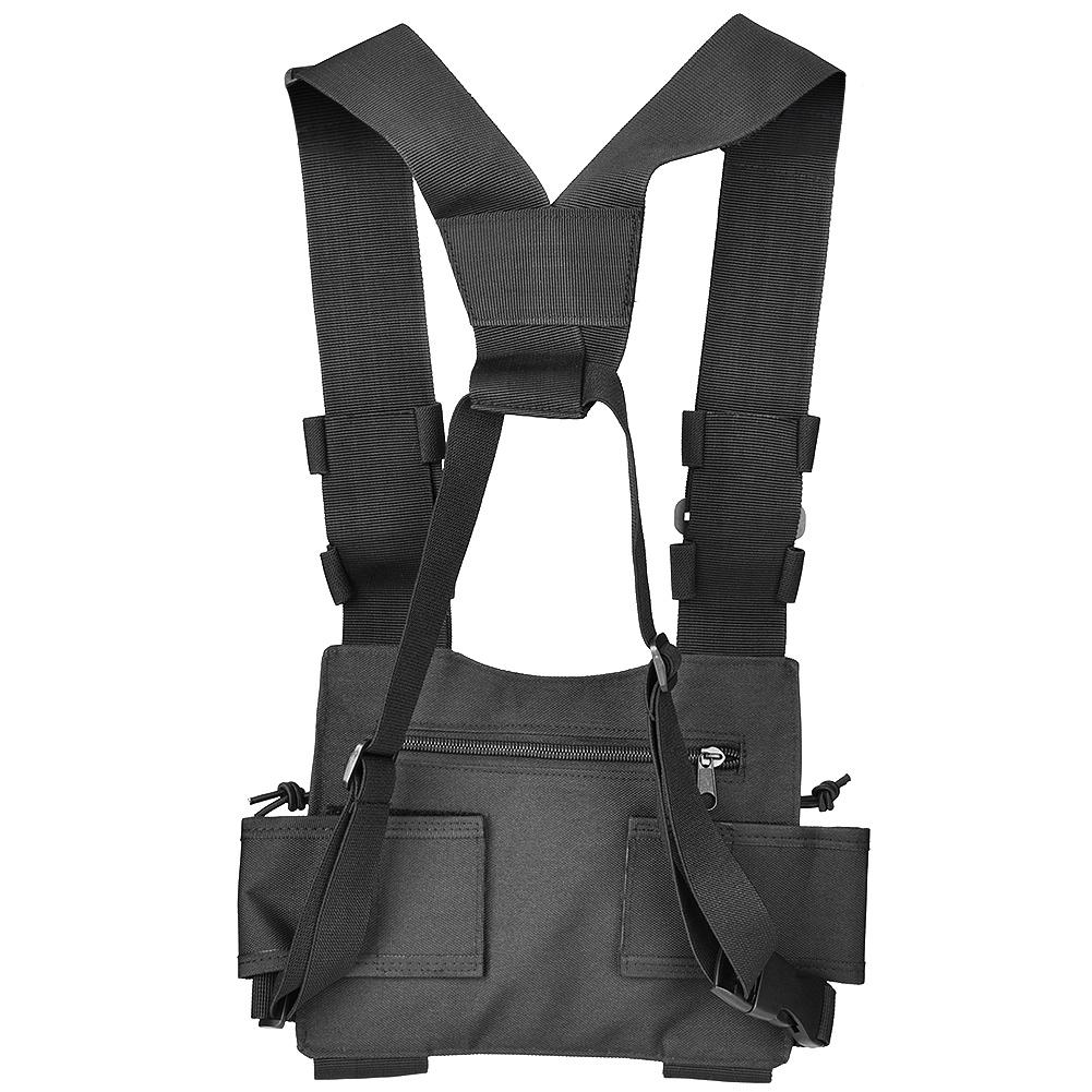Walkie-Talkie Rucksack Brusttasche Universaltasche Hülle für Funkgerät