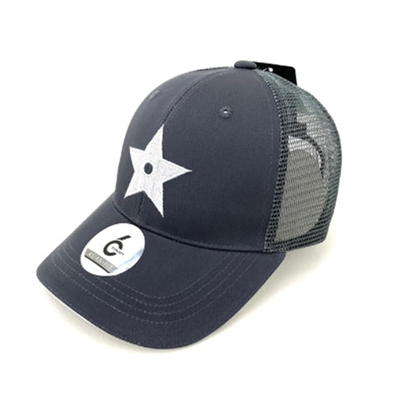 

[Elite Grip] mesh cap hat golf men s star mark star logo dark gray