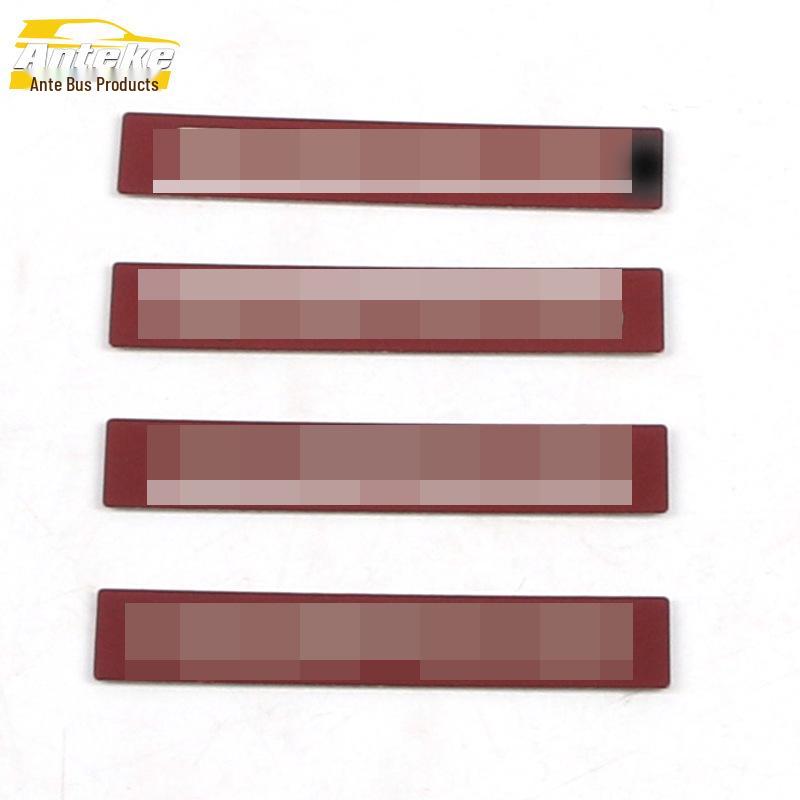 Qoros 5 Door Sill Stainless Steel Bumper Pedal Anti-Scratch Decorative Strip
