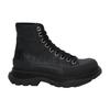 Alexander McQueen Tread Slick Boot Graffiti Black Black Women's 676718W4RQ21000
