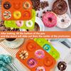 3Pcs Silicone Cake  6 Donut Making  Cake  Shaping Tool