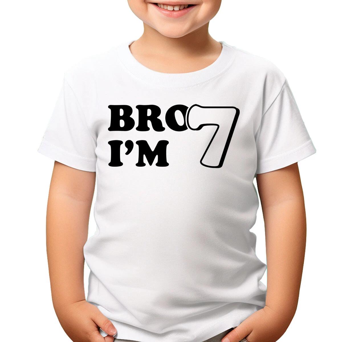 Customisable Axe Handle 7Th Birthday Kids T-Shirt For Boys Your Age Tee #TA-195 140