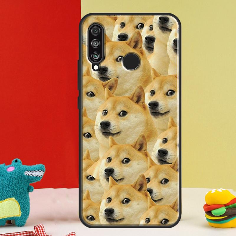 Animal Shiba Inu Dog For Huawei P30 Pro P60 P50 P20 P40 P Smart Nova 9 5T Honor Magic 5 Lite X8 X9 a 50 70 Case