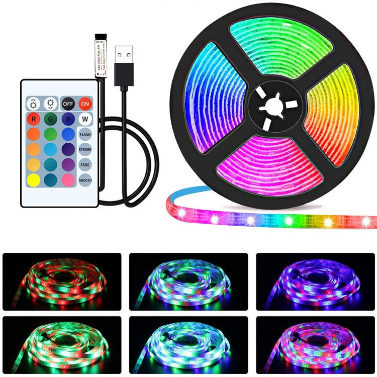 LED Strip WIFI RGB Led Color Changeable Flexible LED Strip Light + USB