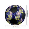 1 pièce  Cristiano Ronaldo taille 5 ballon de football PrahaBallon de Football Indoor Coloré Tous Âges Cousu à la Machine PVC Prêt pour la Compétition Durable Haut Rebond