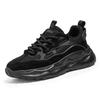 European Station Men's Shoes Mesh Breathable Casual Sports Shoes Student Versatile Thick Sole Heightening Dad Shoes