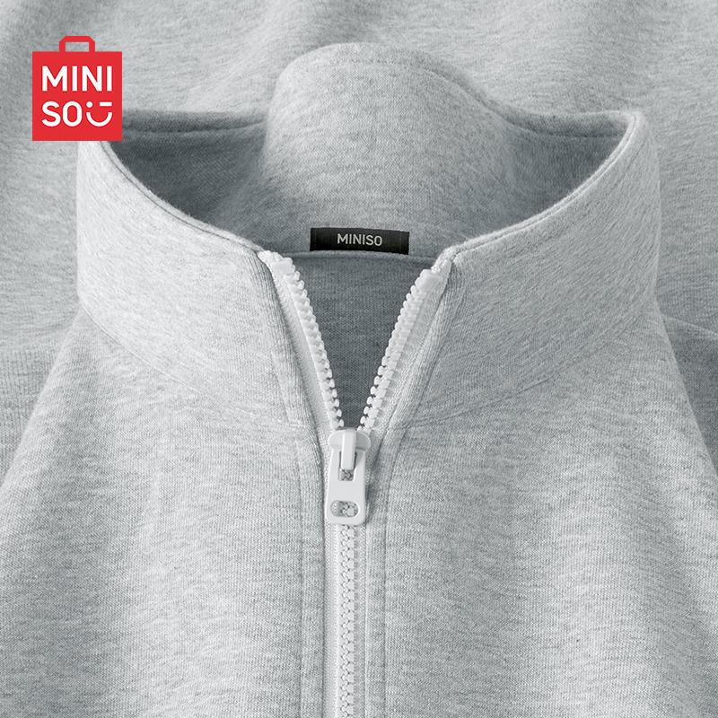 

MINISO Men s Heavyweight Quarter-Zip Pullover Sweatshirt XL