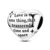 New 925 Silver Circular Heart Shape Friendly Embrace Pray Charms Beads For Women Fit Bracelet DIY Jewelry Gift