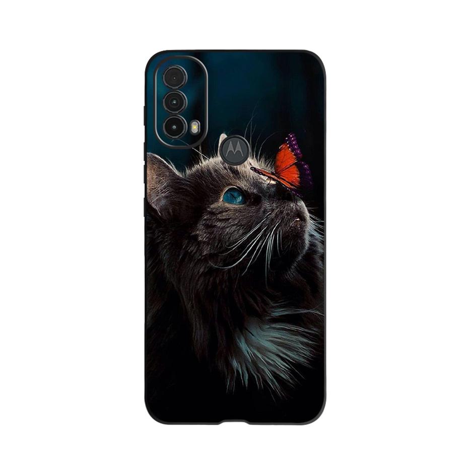 Cute Painted Cover For Motorola Moto E30 E40 Case Soft Silicone Fundas Phone Case For Motorola E30 Moto E40 E 30 40 Cover Bumper
