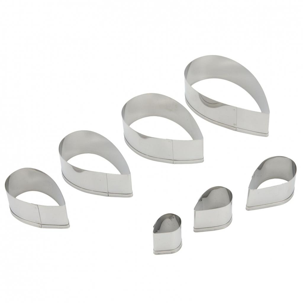 7 Sizes Rose Petal Cutter Cookie Cutter High Quality