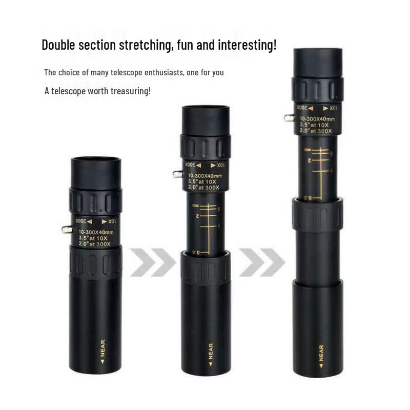 Yuanzu 10-300x40 High-Powered HD Zoom Telescope