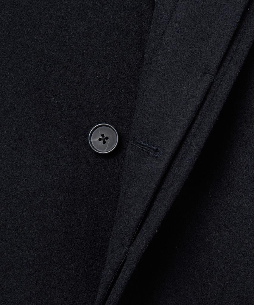 Musinsa Standard Daily Balmacaan Coat [Navy]