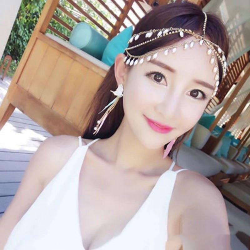 

Новий Розкішний Романтичний Весільний Ланцюжок на Чоло з Бахромою зі Стразів, Блискучий Кришталевий Різдвяний Головний Убір, Весільні Аксесуари, Ювелірні Вироби, Подарунки