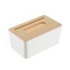 Paper Towel Dispenser Wood Tissue Box Cover Holder Countertops Bathroom Toilet Tissue Box Home