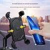 Support de téléphone antichoc pour véhicule électrique, moto et vélo pour les plats à emporter
