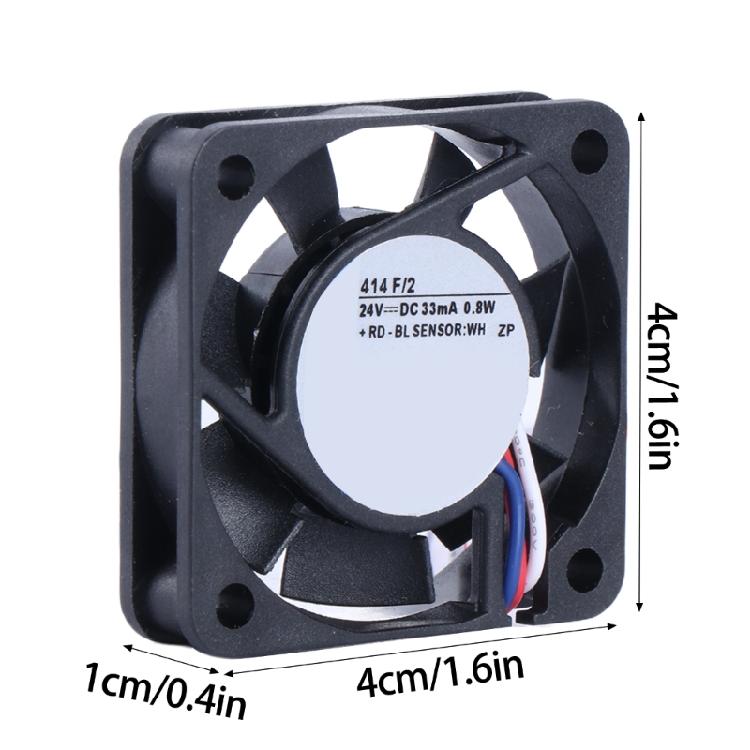 New Original Inverters Drive Fan 4cm 414 F/2 24V 33mA 0.8W 3Pin Inverter Cooling Fan