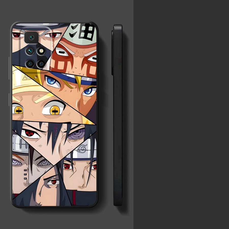 

Black Soft Phone Cover Case for Xiaomi Redmi 9 14C A5 A3 13C 12C A4 K40 K80 Pro 10 A1 A2 Plus Cool Eye N-Narutos Redmi A1