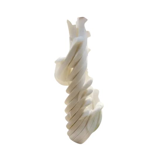 

3D Printed Twisting Egg Toy Stress Relief Spiral Egg Toy Articulated Rotating S белый