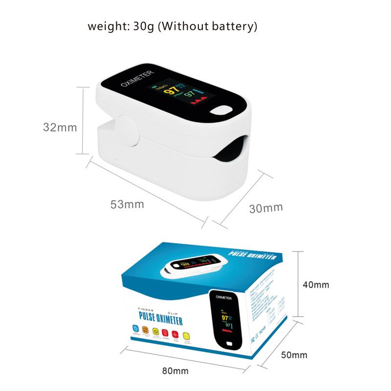 Rose Gold Bluetooth Fingertip Pulse Oximeter with CE/FDA Approval for Respiratory Rate and Blood Oxygen Saturation