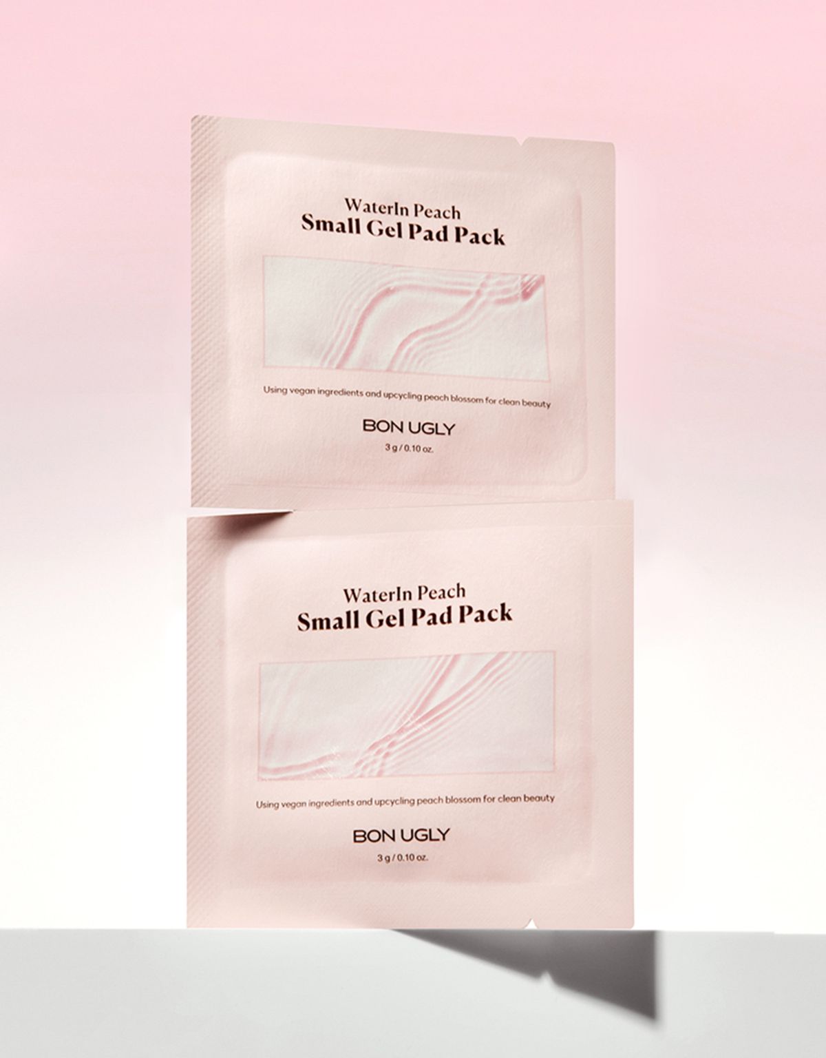 Bon Ugly Water-in Peach Small Gel Pad Pack (10 sheets) + Firming Kelp Mask Set (7 sheets) NONE
