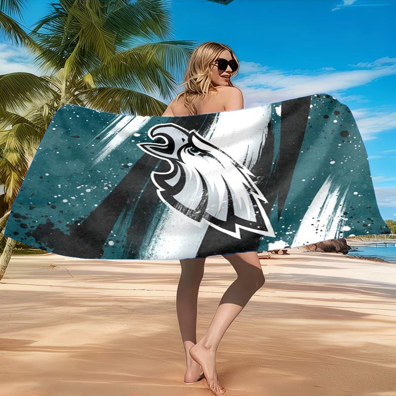 Asciugamano da Spiaggia Eagle Power Philadelphia, Asciugatura Rapida, Facile da Curare, Adatto Sia per il Fitness che per le Vacanze al Mare, Essenziale per lo Sport
